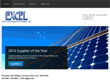 Tablet Screenshot of exceltool.com